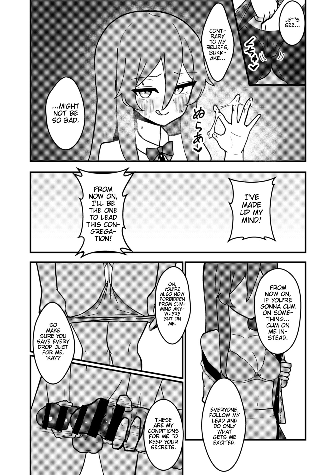 Hentai Manga Comic-Tenshi-chan Really Loves Semen Play-Read-8